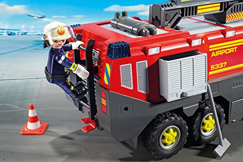 PLAYMOBIL City Action Camión Bomberos Aeropuerto, a Partir de 4 Años (5337)