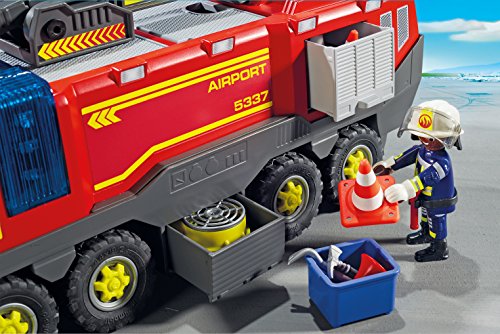 PLAYMOBIL City Action Camión Bomberos Aeropuerto, a Partir de 4 Años (5337)