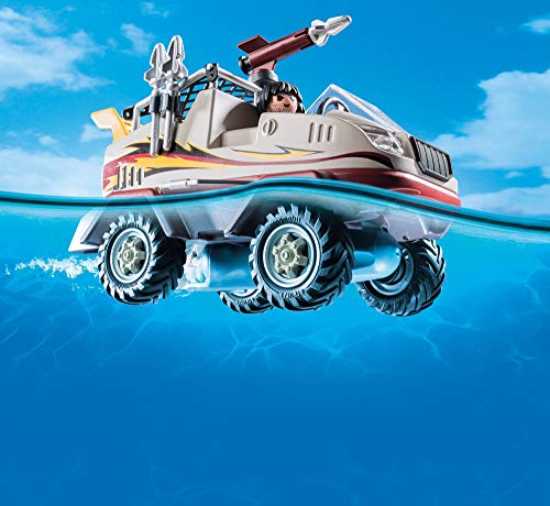 PLAYMOBIL City Action Coche Anfibio con Motor Sumergible, a Partir de 5 Años (9364)