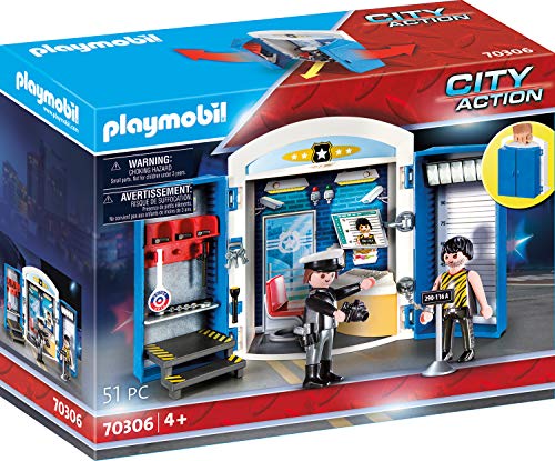 PLAYMOBIL City Action Cofre Policía, A partir de 4 años (70306)