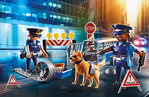 PLAYMOBIL City Action Control de Policía, A partir de 5 años (6924)