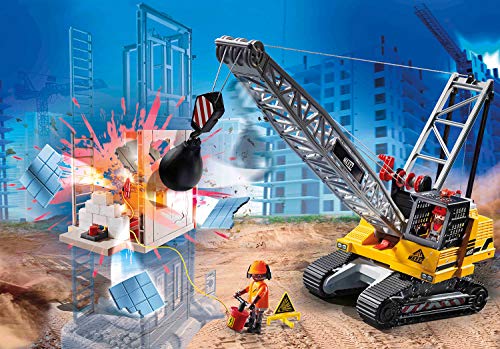 PLAYMOBIL City Action Excavadora Oruga, A partir de 5 años (70442)