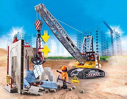 PLAYMOBIL City Action Excavadora Oruga, A partir de 5 años (70442)