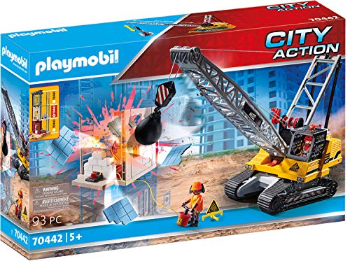 PLAYMOBIL City Action Excavadora Oruga, A partir de 5 años (70442)