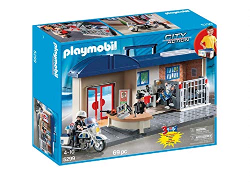 Playmobil City Action Maletín Estación de Policía, 5299