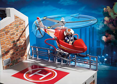 PLAYMOBIL City Action Parque de Bomberos, A partir de 4 años (9462)