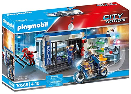 PLAYMOBIL City Action Policía: escape de la prisión, A partir de 4 años (70568)