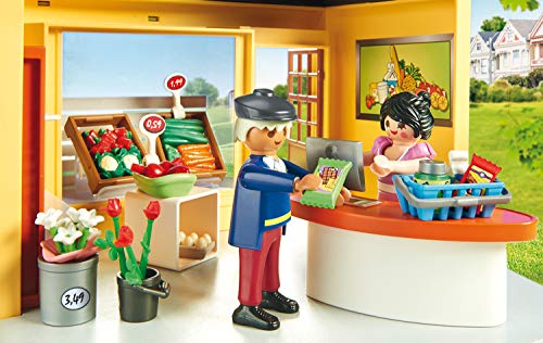 PLAYMOBIL City Life 70375 Mi Supermercado, A partir de 4 años