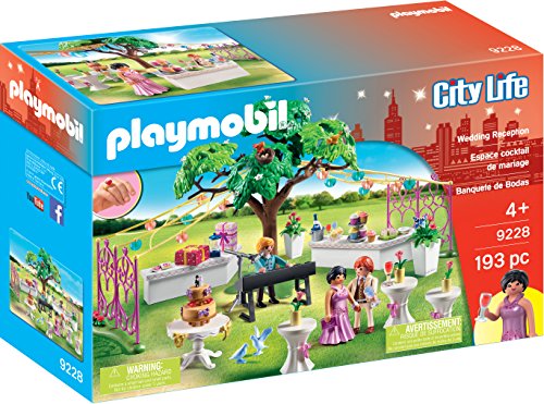 PLAYMOBIL City Life 9228 Bamqiete de Bodas, A partir de 4 años