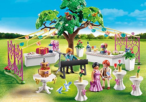 PLAYMOBIL City Life 9228 Bamqiete de Bodas, A partir de 4 años