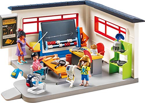 PLAYMOBIL City Life Clase de Historia, a Partir de 5 Años (9455)