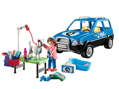 PLAYMOBIL City Life Coche Lavandería de Perros, A partir de 4 años (9278)