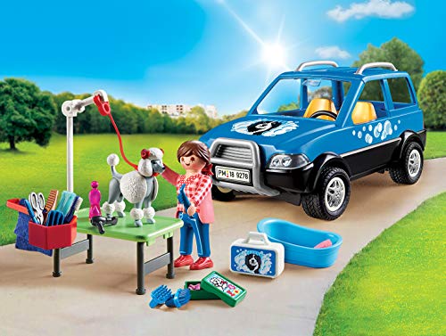 PLAYMOBIL City Life Coche Lavandería de Perros, A partir de 4 años (9278)