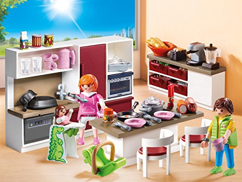 PLAYMOBIL City Life Cocina, a Partir de 4 Años (9269) + City Life Habitación Infantil, a Partir de 4 Años (9270)