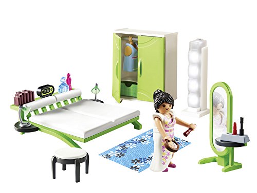 PLAYMOBIL City Life Dormitorio, a Partir de 4 Años, Multicolor, 9.2 x 18.7 x 24.8 cm (9271)