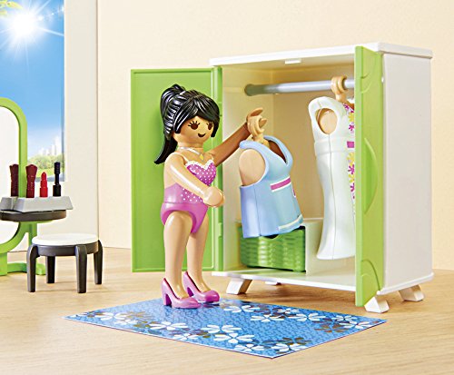 PLAYMOBIL City Life Dormitorio, a Partir de 4 Años, Multicolor, 9.2 x 18.7 x 24.8 cm (9271)