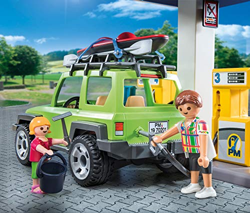 PLAYMOBIL City Life Gasolinera, A partir de 4 años (70201) , color/modelo surtido