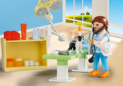 PLAYMOBIL City Life Maletín Veterinaria, A partir de 4 años (5653)