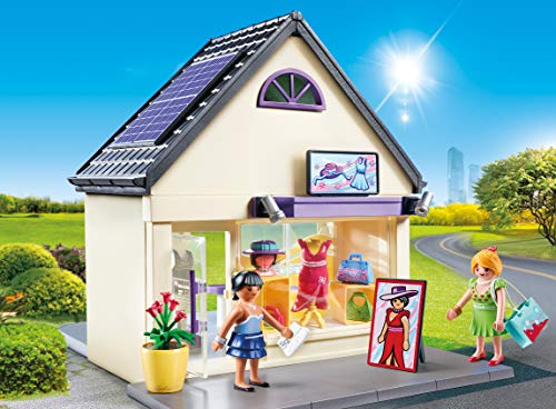 PLAYMOBIL City Life Mi Tienda de Moda, A partir de 4 años (70017)