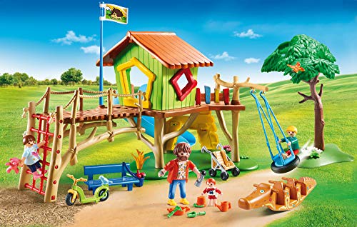 PLAYMOBIL City Life Parque Infantil Aventura, A partir de 4 años (70281)