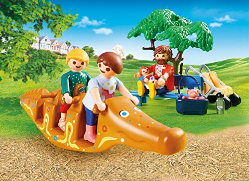 PLAYMOBIL City Life Parque Infantil Aventura, A partir de 4 años (70281)