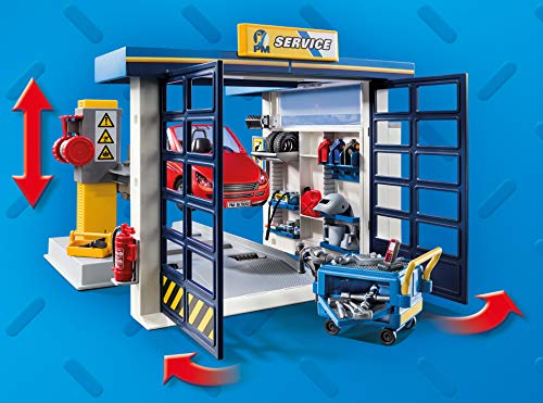 PLAYMOBIL City Life Taller de Coches, A partir de 4 años (70202)