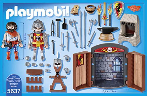 PLAYMOBIL Cofre Caballeros, única (5637)