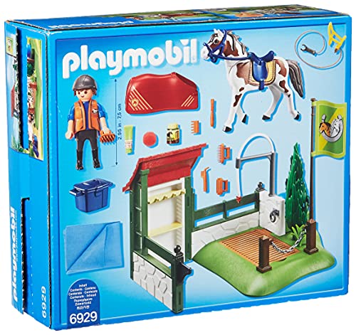 PLAYMOBIL Country 6929 Set de Limpieza para Caballos, A partir de 5 años