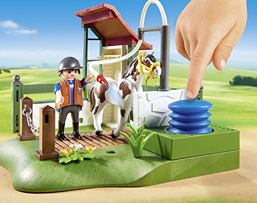 PLAYMOBIL Country 6929 Set de Limpieza para Caballos, A partir de 5 años