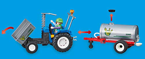 PLAYMOBIL Country 70367 Tractor de Carga con Tanque, A Partir de 4 años