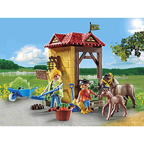 PLAYMOBIL Country 70501 Starter Pack Granja de Caballos, Para niños a partir de 3 años