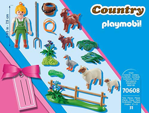 PLAYMOBIL Country 70608 - Set de Regalo para niños a Partir de 4 años