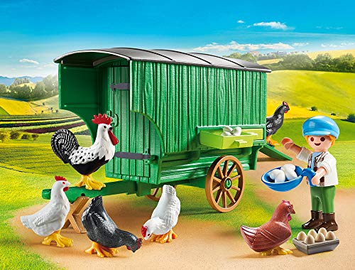 PLAYMOBIL Country Gallinero, A partir de 4 años (70138)