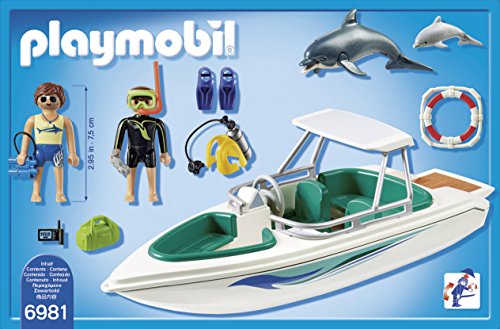 Playmobil Crucero Playset de Figuras de Juguete, Multicolor, 28,4 x 9,3 x 18,7 cm (Playmobil 6981)