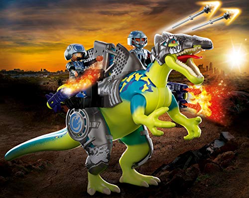 PLAYMOBIL Dino Rise Spinosaurus: Doble poder de defensa, A partir de 5 años (70625)