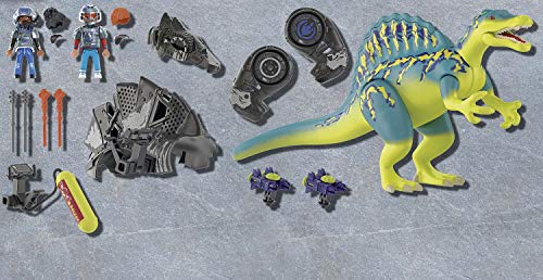 PLAYMOBIL Dino Rise Spinosaurus: Doble poder de defensa, A partir de 5 años (70625)