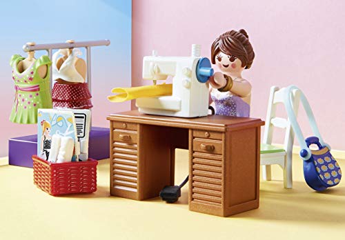 PLAYMOBIL Dollhouse 70208 Dormitorio, con Efectos de Luz, A Partir de 4 años