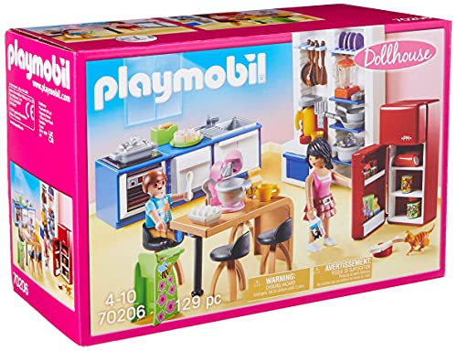 PLAYMOBIL Dollhouse Cocina, A partir de 4 Años (70206)