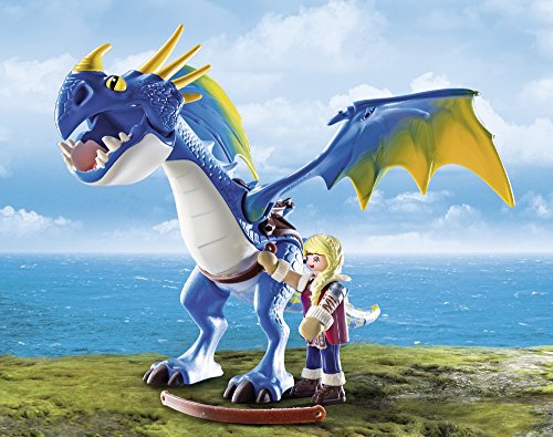 PLAYMOBIL DreamWorks Dragons Astrid y Tormenta, A partir de 4 años (9247)