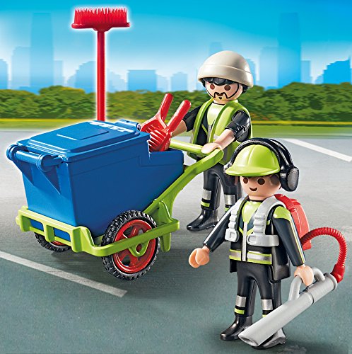 PLAYMOBIL - Equipo de saneamiento (61130)