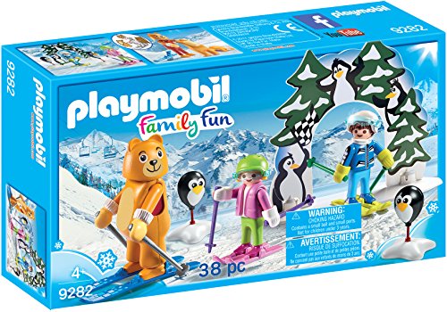 PLAYMOBIL- Escuela de Esquí, Multicolor, única (9282)