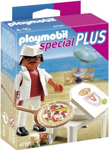 Playmobil Especiales Plus - Pizzero -  Nave de Ataque Mega Masters, Set de Juego , Multicolor, 35 x 10 x 25 cm, (4766)