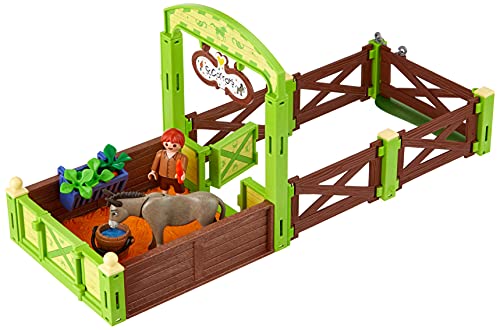 Playmobil - Establo Trasqui y Señor Zanahoria Juego con Accesorios, Multicolor (70120)