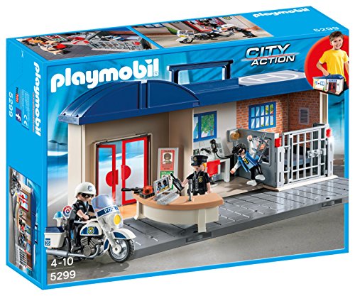 PLAYMOBIL - Estación de Policía Maletín (52990)