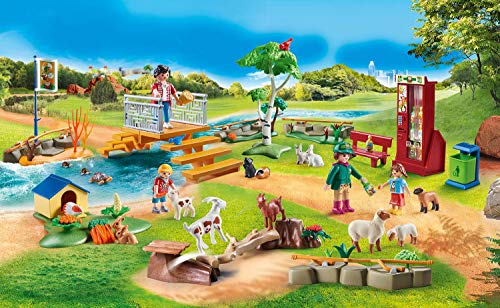 PLAYMOBIL Family Fun 70342 Zoo de Mascotas, A partir de 4 años