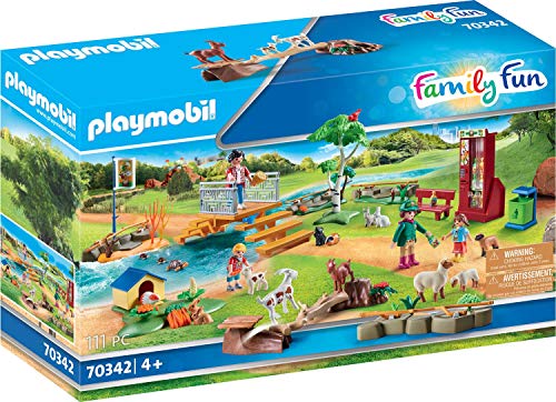 PLAYMOBIL Family Fun 70342 Zoo de Mascotas, A partir de 4 años