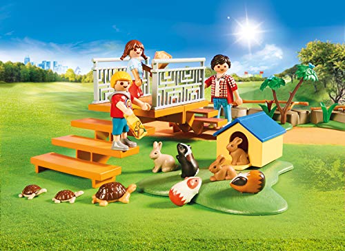 PLAYMOBIL Family Fun 70342 Zoo de Mascotas, A partir de 4 años