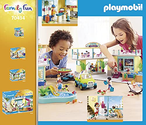 PLAYMOBIL Family Fun 70434 PLAYMO Beach Hotel, A partir de 4 años