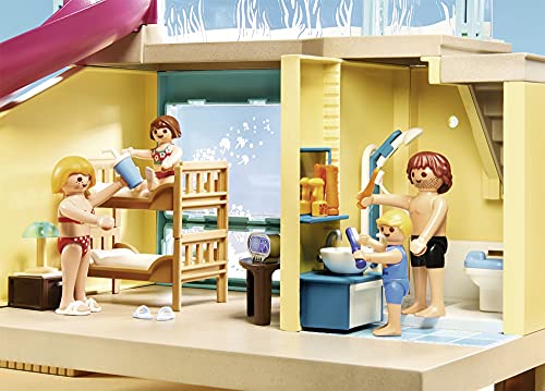 PLAYMOBIL Family Fun 70435 Bungaló con Piscina, A partir de 4 años