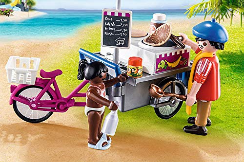 PLAYMOBIL Family Fun 70614 - Venta Ambulante de Crepes, a Partir de 4 años